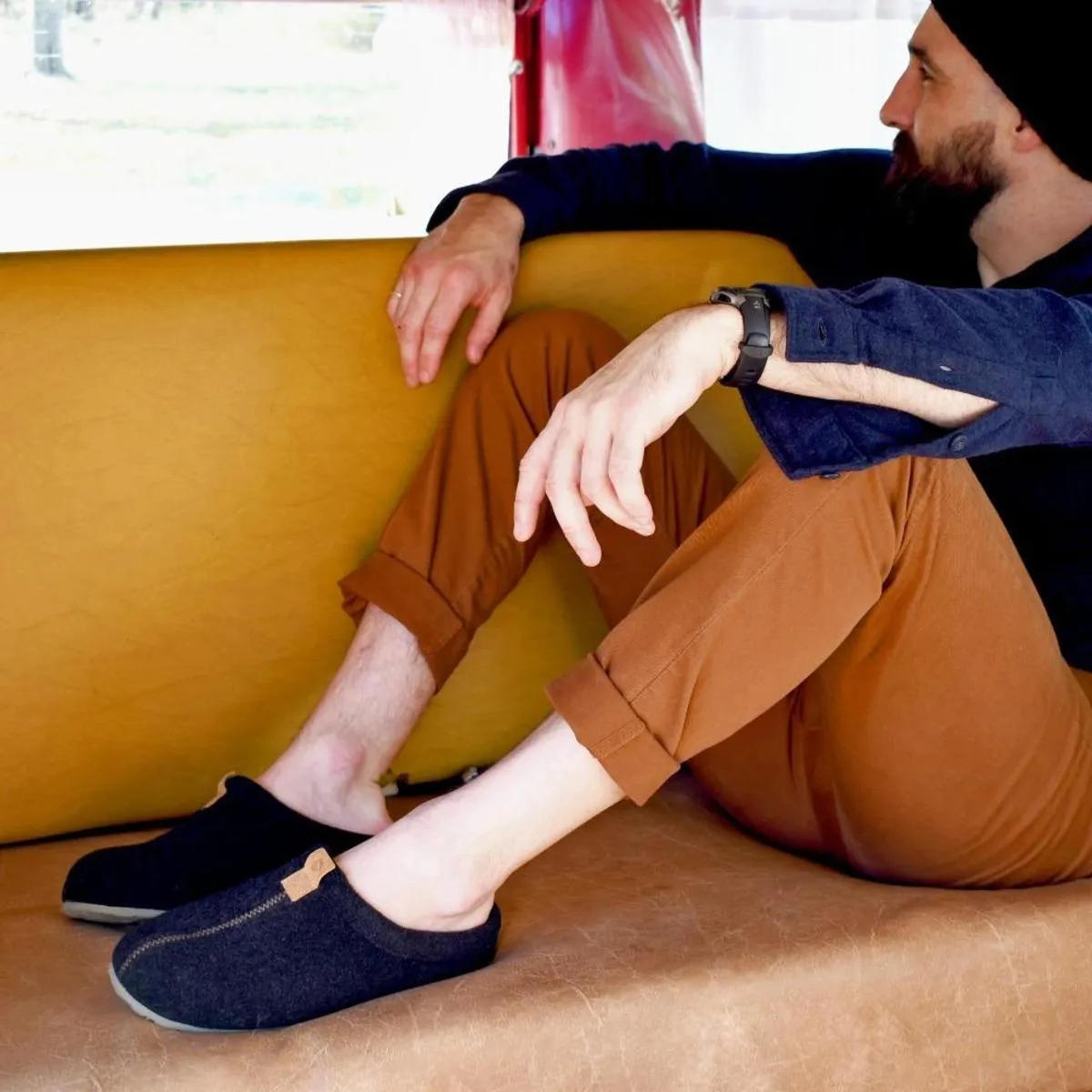 Acorn Men's Algae-Infused Wool Slippers