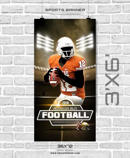 Agustin Roy - Football Enliven Effects Sports Banner Photoshop Template