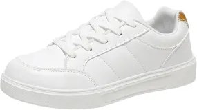 Classic Athletic Skateboard Sneakers for Women Breathable Mesh Shoes for Gym Workout Sports Grounded Footwear