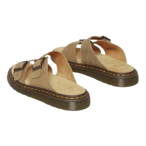 Dr.Martens Men's Mules - Josef  - Tan Nubuck
