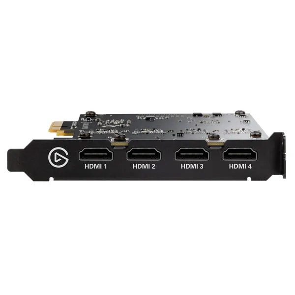 Elgato Cam Link Pro - PCIe camera capture card, 4 HDMI inputs, 1080p60 Full HD, 4K30, Multiview,  streaming, video conferencing, OBS, Zoom, etc.