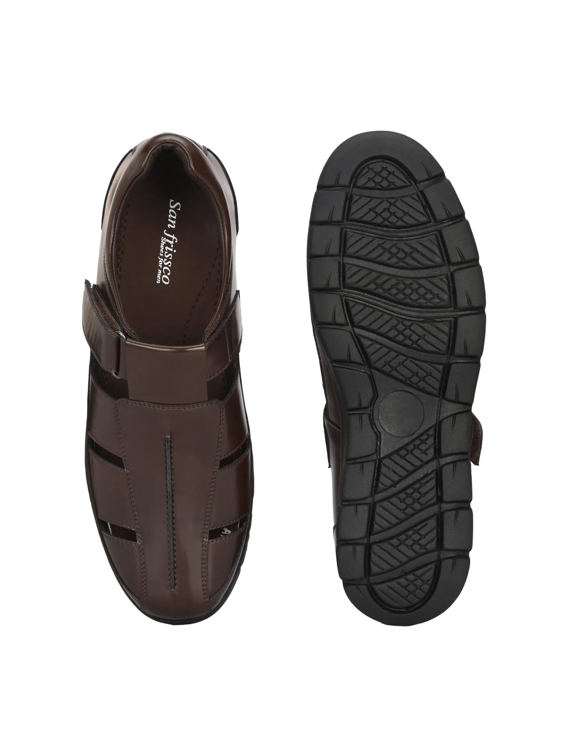 Essential Brown Multi-Strap Sandals