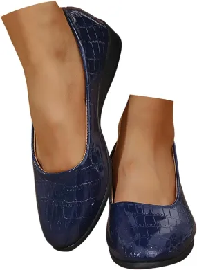 Flats for Women with Arch Support, Closed Round Toe Dressy Formal Flat Low Heel Slip on Loafers for Women
