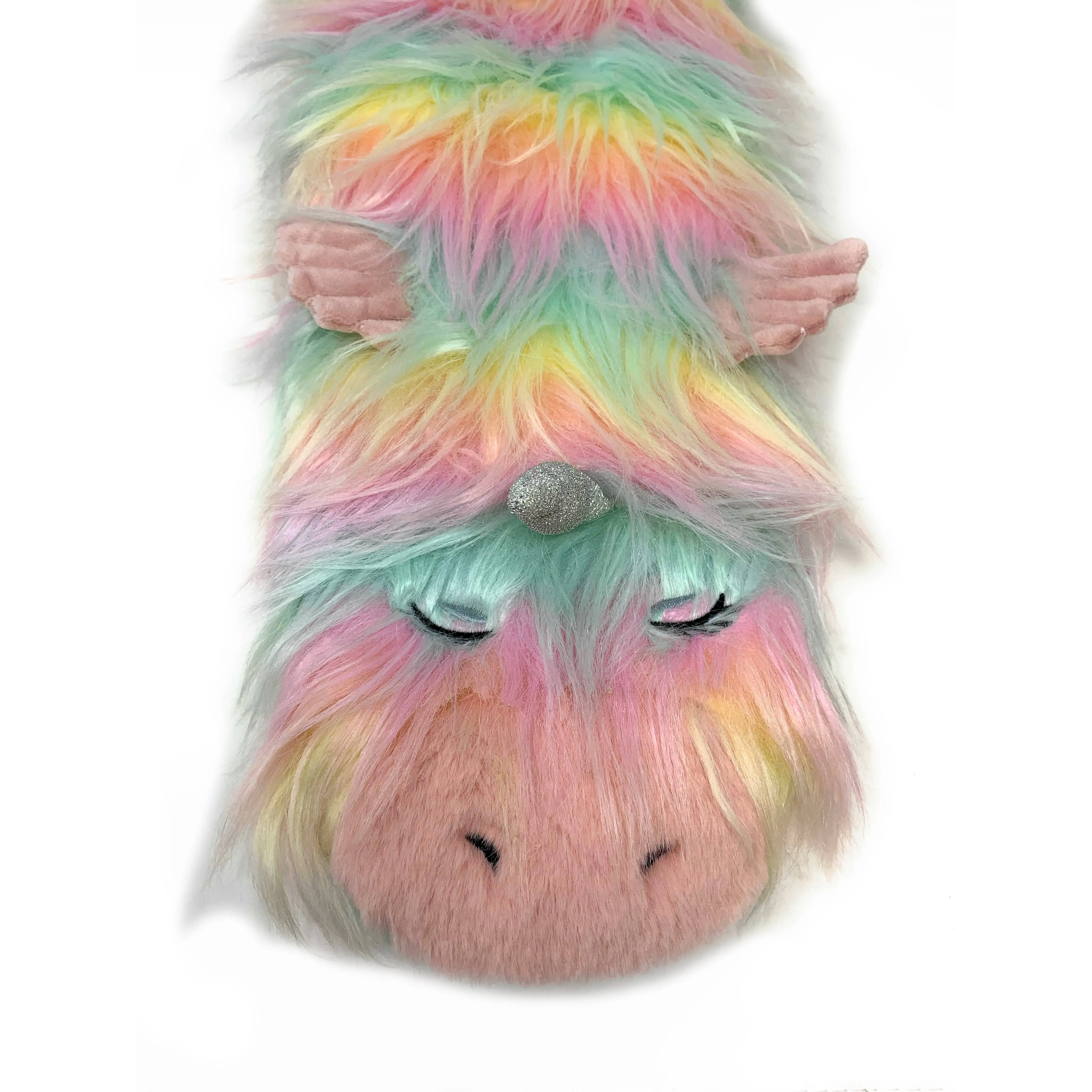 Funky Unicorn | Women's Animal Fluffy House Sherpa Slippers