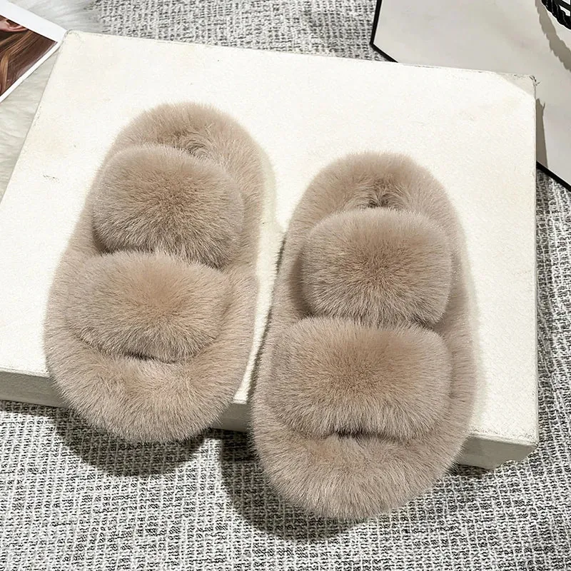 Girl's Furry Slippers
