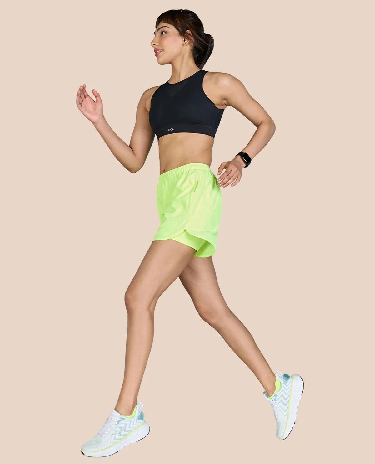 High Impact & Full Coverage Mesh Sports Bra