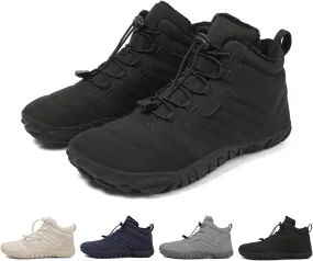 Hike Winter Footwear Barefoot Womens, Walking Hiking Winter Barefoot Shoes Women, Barefoot Shoes Men Women Waterproof Wide Toe Box Boots