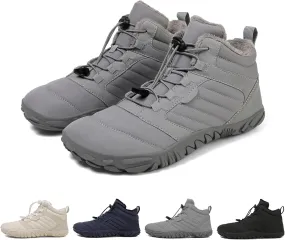 Hike Winter Footwear Barefoot Womens, Walking Hiking Winter Barefoot Shoes Women, Barefoot Shoes Men Women Waterproof Wide Toe Box Boots