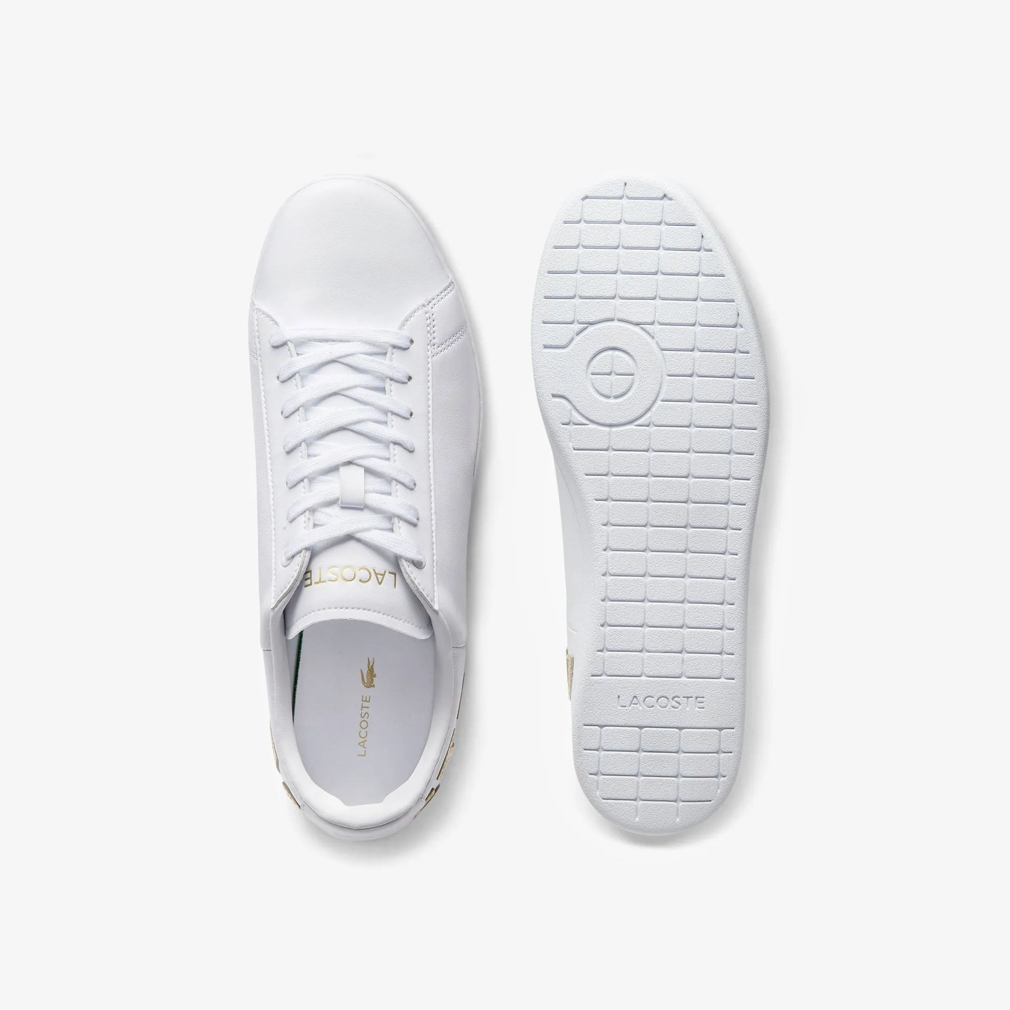 Lacoste Carnaby Evo 0120 5 Sma Sneakers - Cement/Tannin-Port Chine-Seaweed