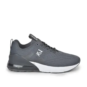 Leap7x Lacing Sports Shoes For Men (Grey) REVOLT By Liberty