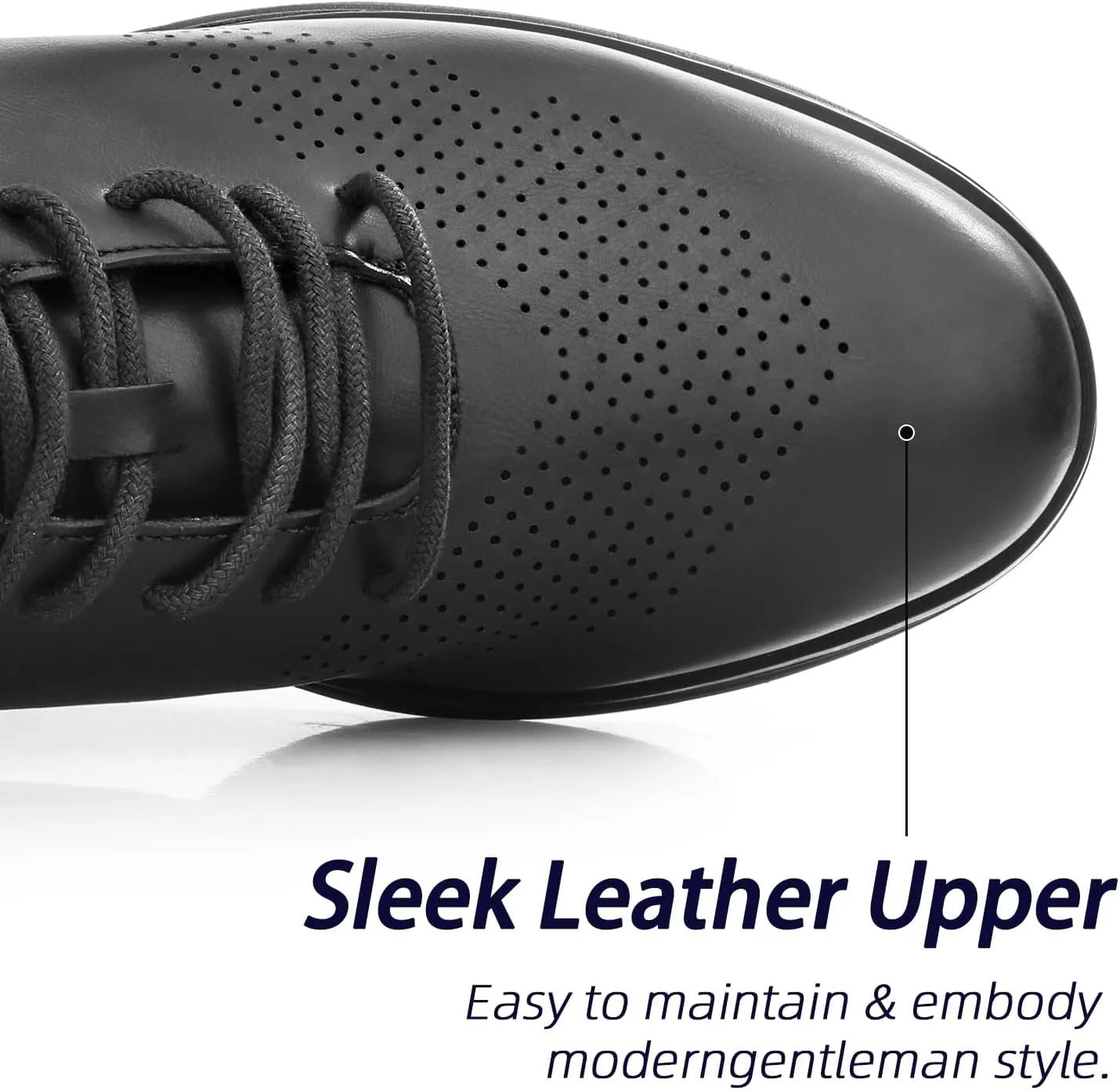 Men's Dress Oxford Shoes Formal Business Lace Up Walking Work Wedding Business Oxford Shoes
