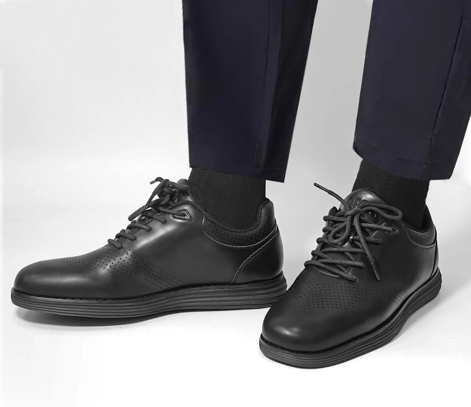 Men's Dress Oxford Shoes Formal Business Lace Up Walking Work Wedding Business Oxford Shoes