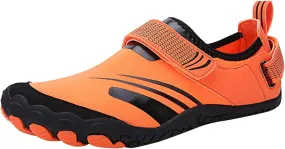 Mens Water Shoes Wide Width Slip on for Men Women Barefoot Water Shoes Men Womens Pool Shoes Quick Dry Water Sports Barefoot Shoes for Beach Swim Surf Yoga Exercise