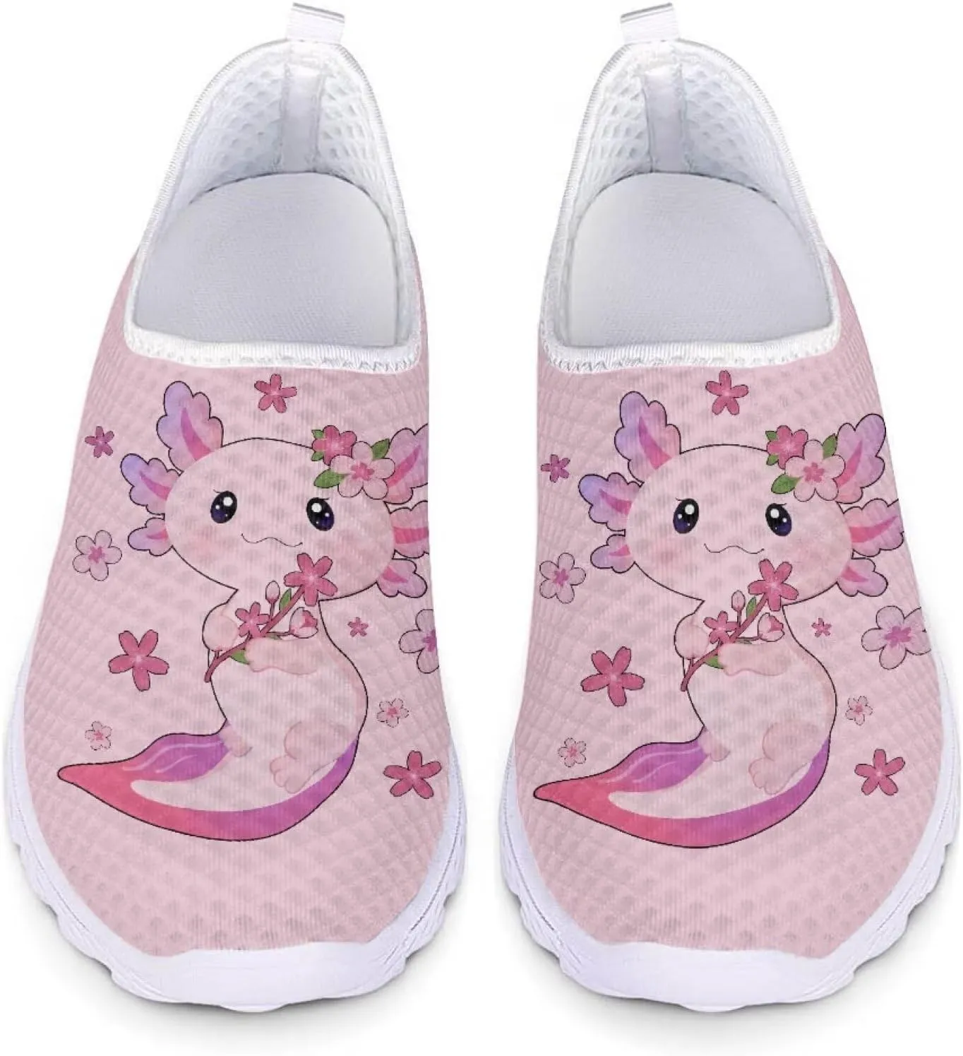 Mesh Sneaker Women Men Walking Shoes Slip On Non Slip US 5-12 Sports Activewear
