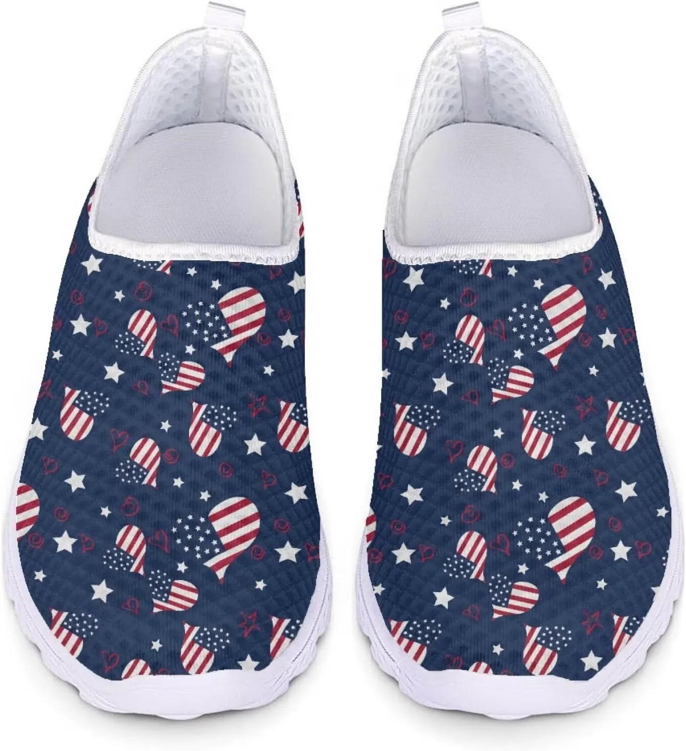 Mesh Sneaker Women Men Walking Shoes Slip On Non Slip US 5-12 Sports Activewear
