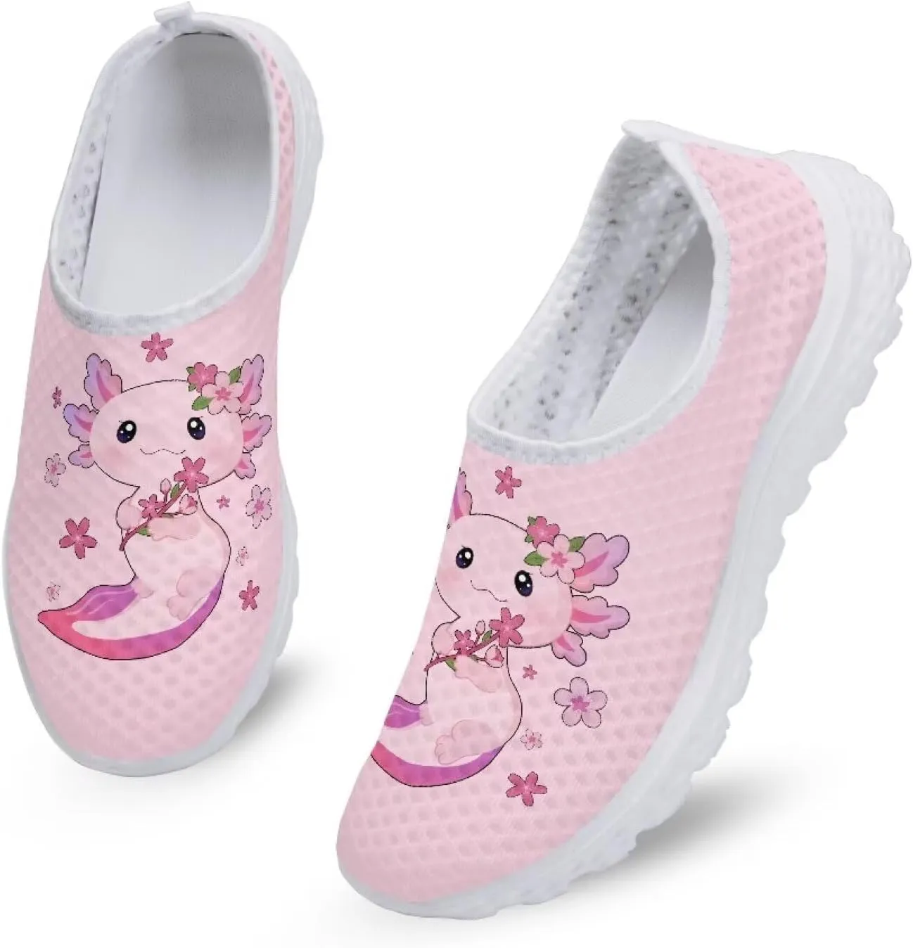 Mesh Sneaker Women Men Walking Shoes Slip On Non Slip US 5-12 Sports Activewear