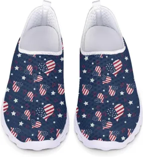 Mesh Sneaker Women Men Walking Shoes Slip On Non Slip US 5-12 Sports Activewear