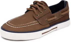 Nautica Kid's Spinnaker Youth Boat Shoe Casual Loafer 2 Eye Lace (Little Kid/Big Kid)