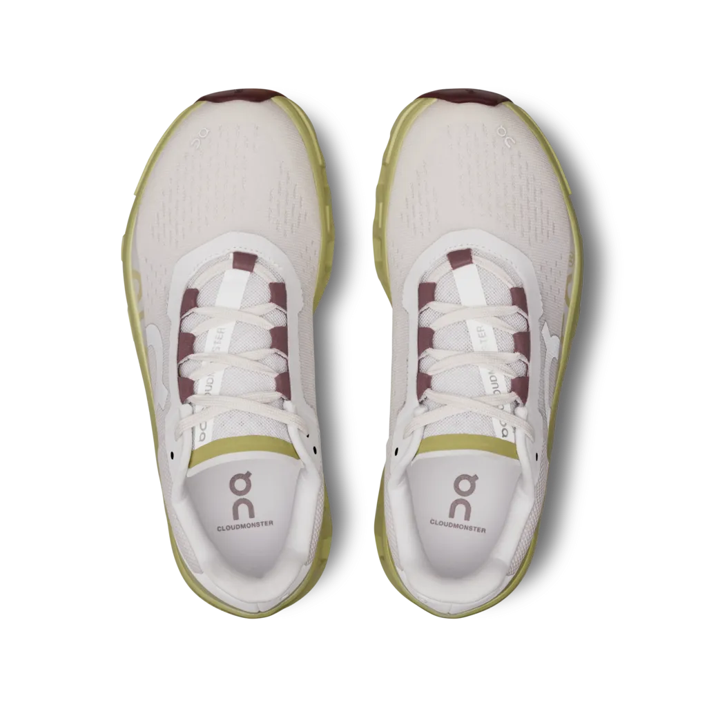 ON Running Cloud Monster Running Shoe - Frost / Acacia