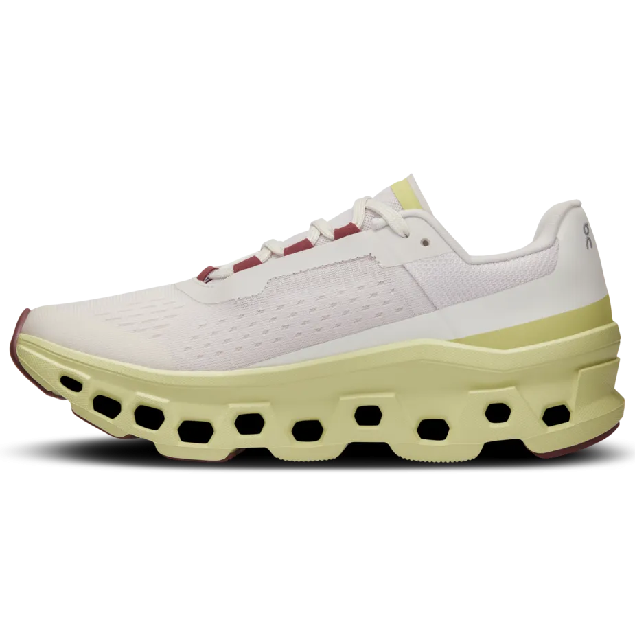 ON Running Cloud Monster Running Shoe - Frost / Acacia
