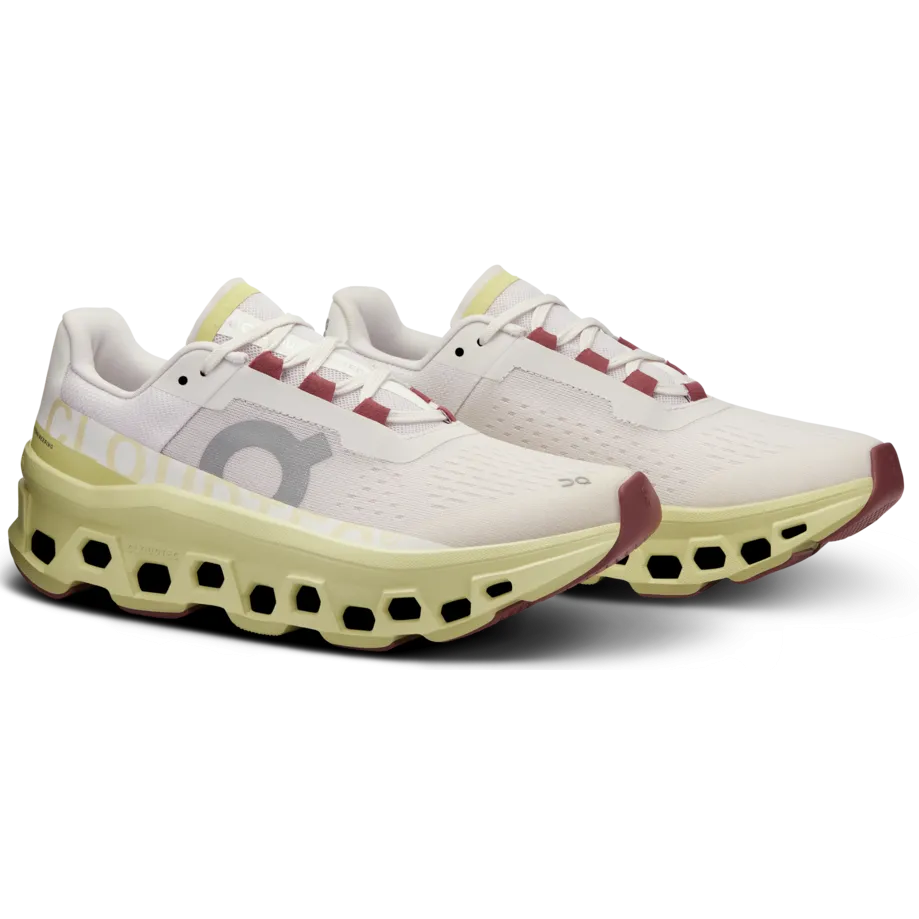 ON Running Cloud Monster Running Shoe - Frost / Acacia