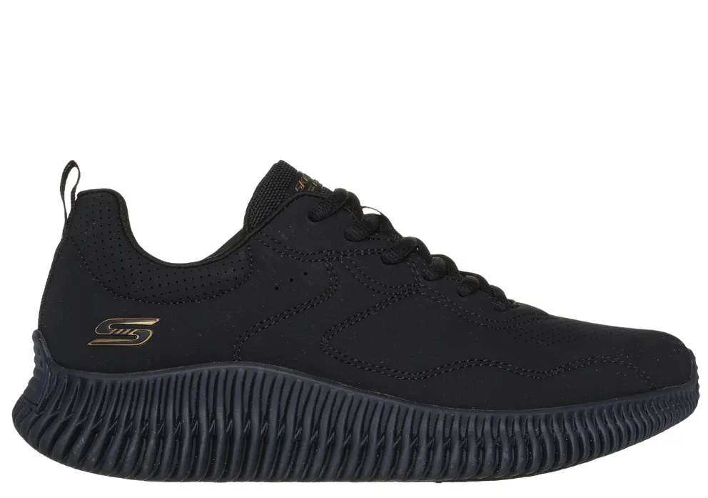 Pantofi sport, dama, SKECHERS BOBS GEO-HOW MARVELOUS 117422-BBK negru, piele ecologica