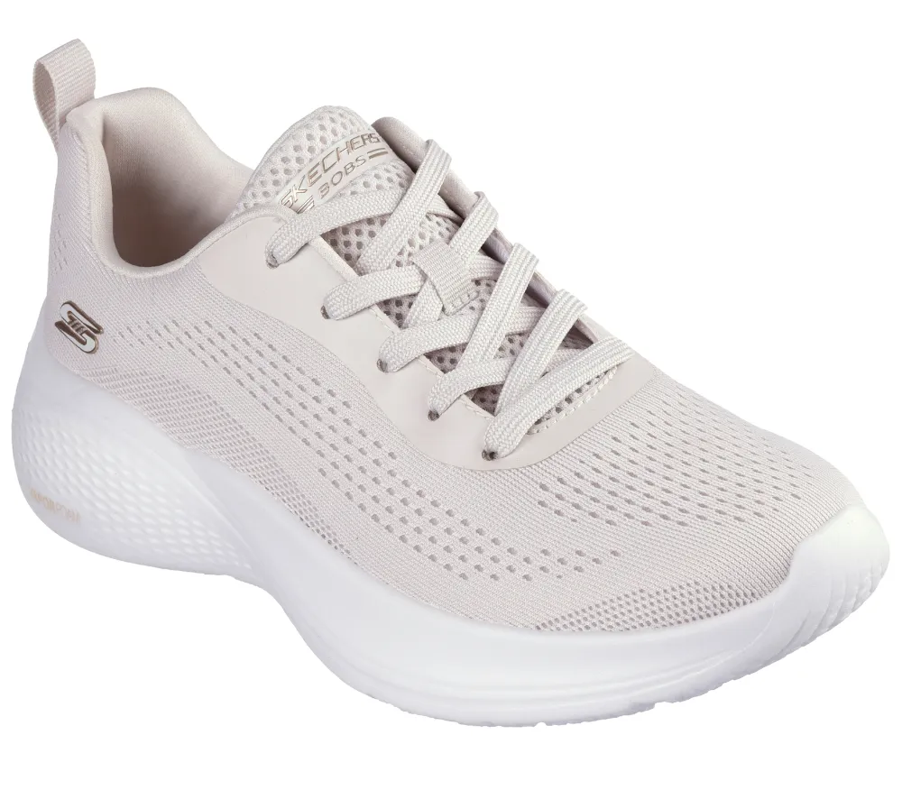 Pantofi sport, dama, SKECHERS BOBS INFINITY, 117550-NAT bej, textil