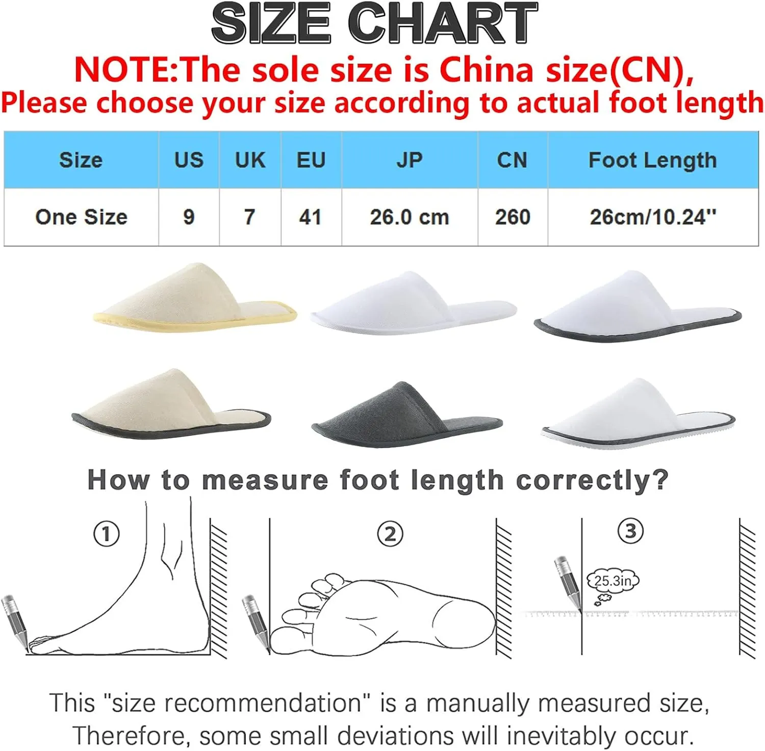 Roorsily Disposable Slippers for Men and Women Solid Flat Soled Slippers Hotel Home Lightweight Floor Slippers