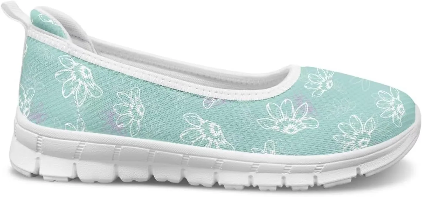Slip On Casual Shoes Comfortable Lightweight Art Travel Shoes Ladies Flat Stylish Loafers SizeUS 6-11
