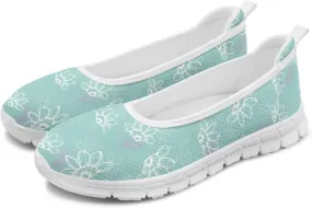 Slip On Casual Shoes Comfortable Lightweight Art Travel Shoes Ladies Flat Stylish Loafers SizeUS 6-11