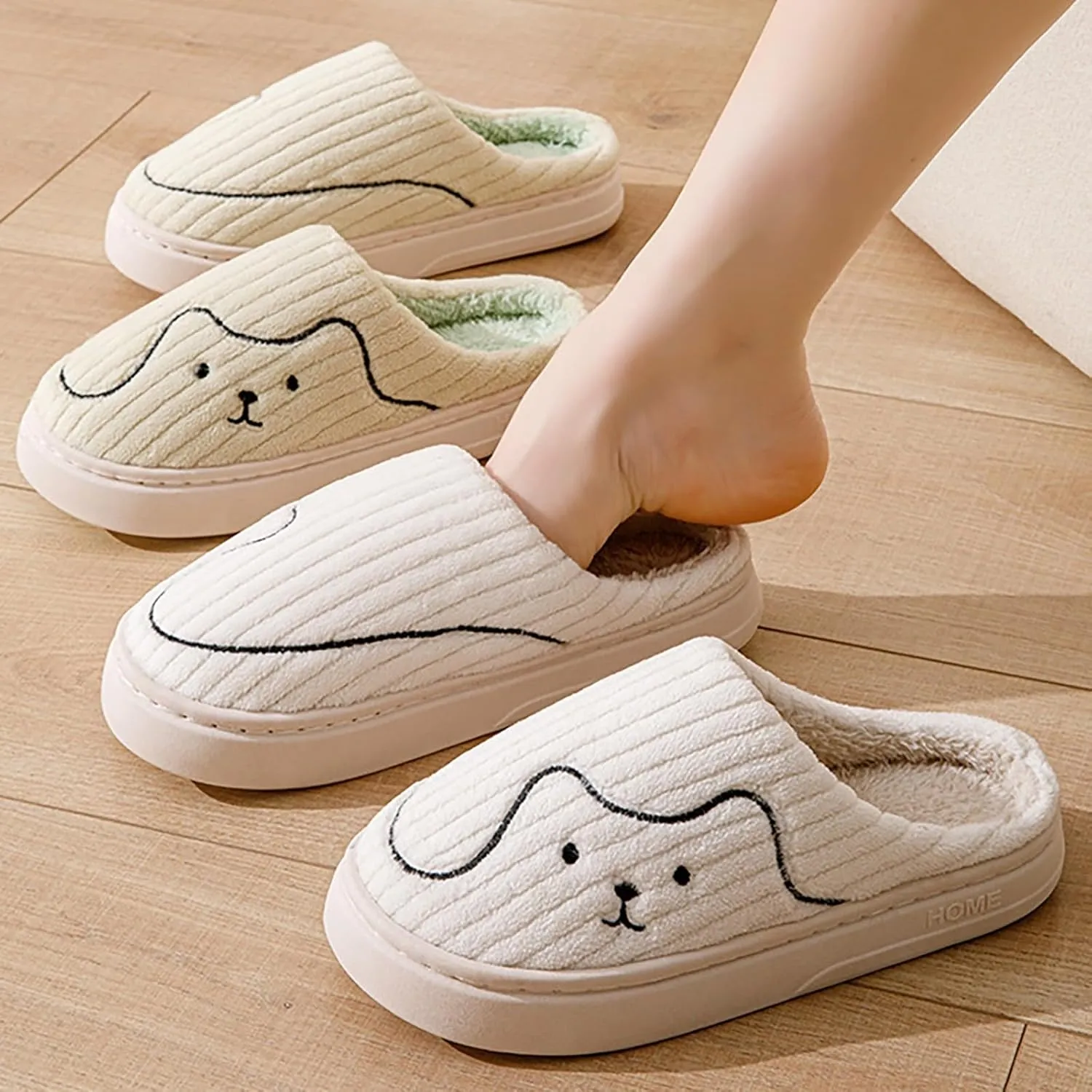 Slippers for Women Fuzzy Flip Flop Slippers Women Womens House Shoes Slippers Indoor Outdoor Black Fuzzy Slides Slippers for Men Indoor Slippers for Women Open Toe