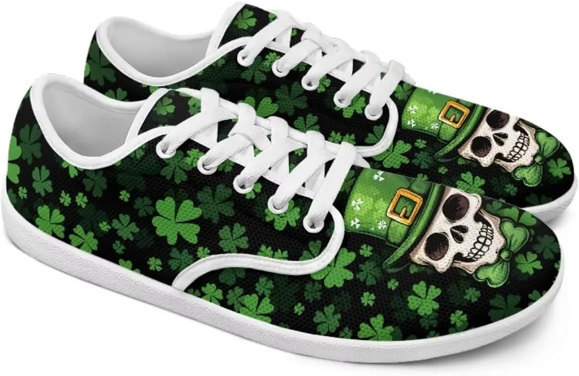 St. Patrick's Day Women's Leisure Shoes Business Flat Walking Sneakers Travel Work Business Loafer