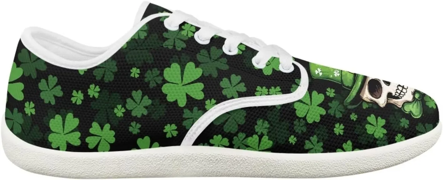 St. Patrick's Day Women's Leisure Shoes Business Flat Walking Sneakers Travel Work Business Loafer