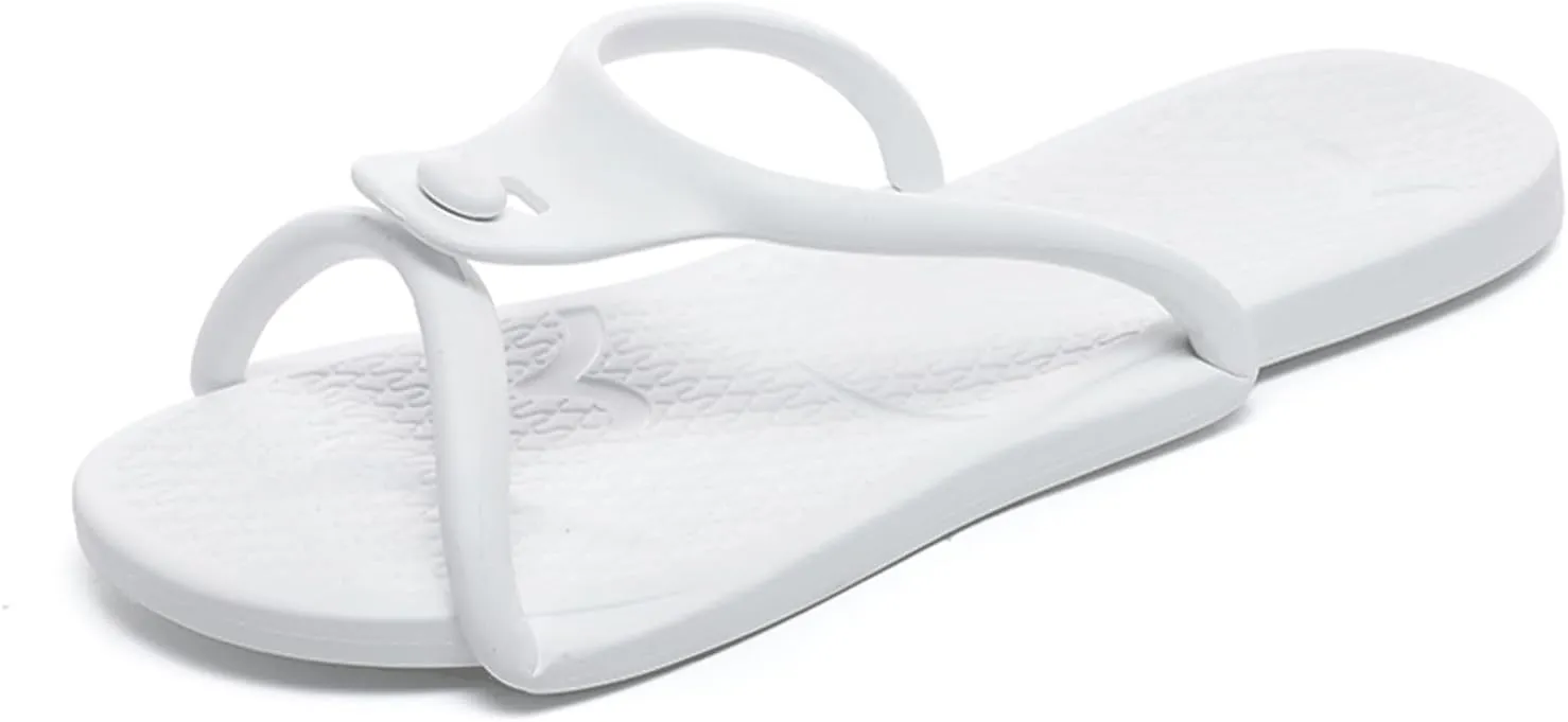 Travel Slippers Shower Shoes For Men Women - Foldable Flip-Flop Sandals Non-Slip Quick-Dry, Portable House Shoes For Bathroom Gym Spa Pool Beach