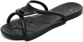 Travel Slippers Shower Shoes For Men Women - Foldable Flip-Flop Sandals Non-Slip Quick-Dry, Portable House Shoes For Bathroom Gym Spa Pool Beach