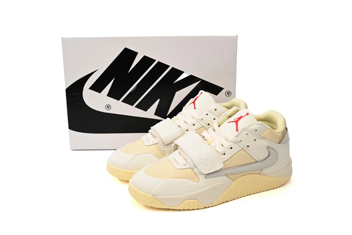 TRAVIS SCOTT - AIR JORDAN JUMPMAN JACK TR " WHITE CREAM "