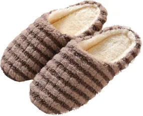 Wedge Winter Slippers For Women Indoor Christmas Slippers For Women Size 11 Fuzzy Plush Soft Cozy Closed Toe Shoes