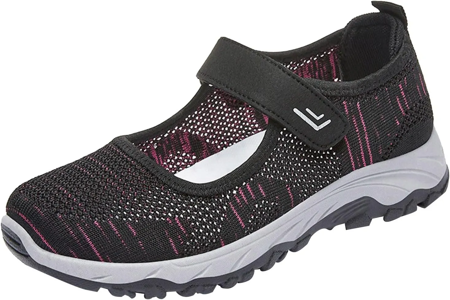 Womens Walking Shoes - Slip On Tennis Running Shoes Lightweight Work Sneakers for Indoor Outdoor Gym Women Walking Shoes with Arch Support, Orthotic Platform Sneakers Plantar Fasciitis Shoes Wide